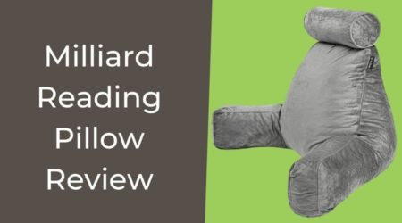 Milliard Reading Pillow with Shredded Memory Foam Review